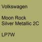 Preview: Volkswagen, Moon Rock Silver Metallic 2C, LP7W.